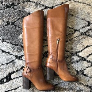 Vince Camuto Sidney Warm Brown Tall Boots